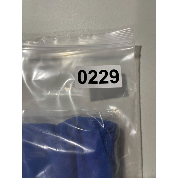 Nike Dri-Fit Mens Blue T-Shirt With "Just Do It" Print Crew Neck Lightweight - Picture 7 of 9